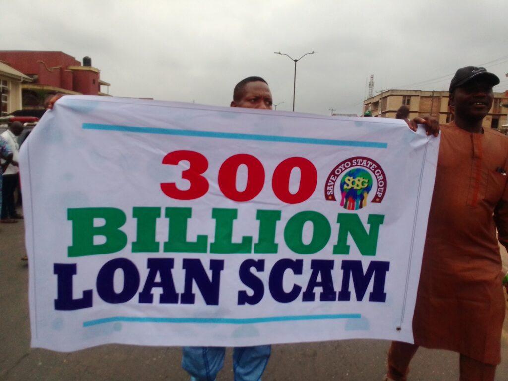 PHOTOS: Oyo APC Protests N300bn Loan, Accuses Assembly of Intimidation