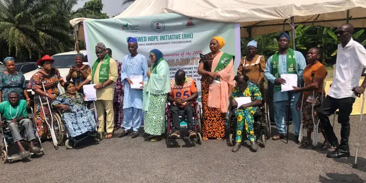 First Lady Launches ₦50 Million Economic Lifeline for Persons with Disabilities in Oyo State