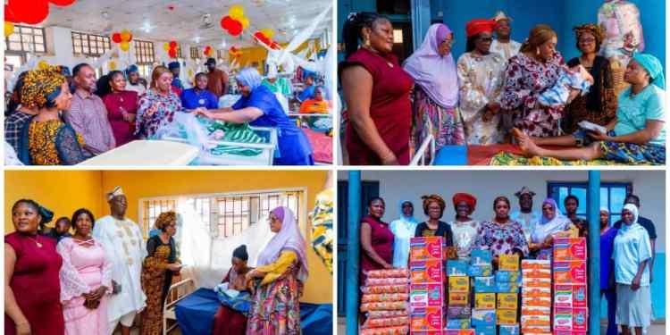 Oyo First Lady Celebrates Christmas with Newborns, Urges Godly Parenting