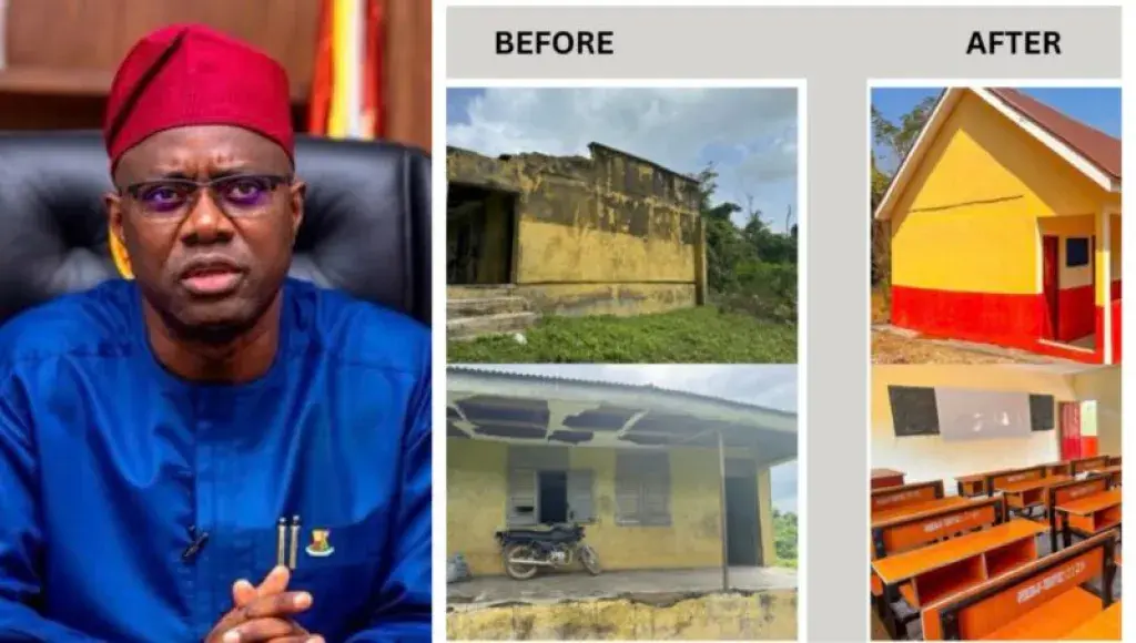 Makinde Making Headway in Education, Renovates 105 Primary Schools Under BESDA-AF-TESS and GPE